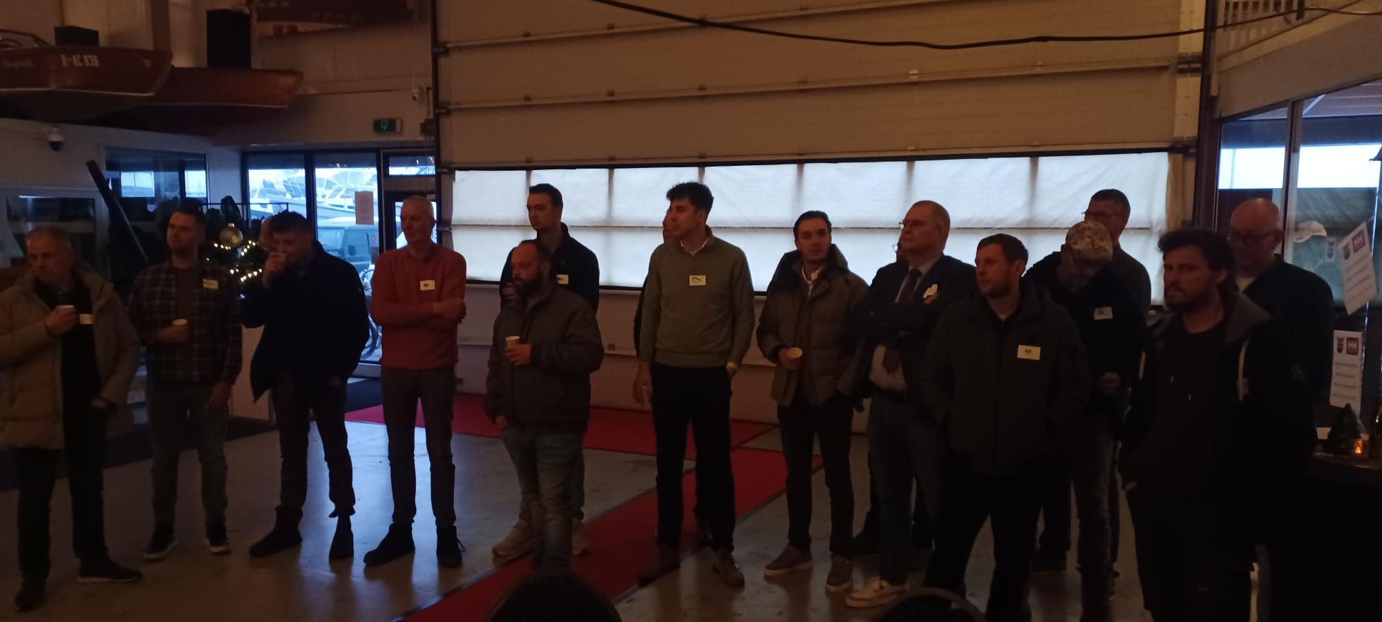 ZNC-sponsoren op bezoek bij  Pedro-Boat