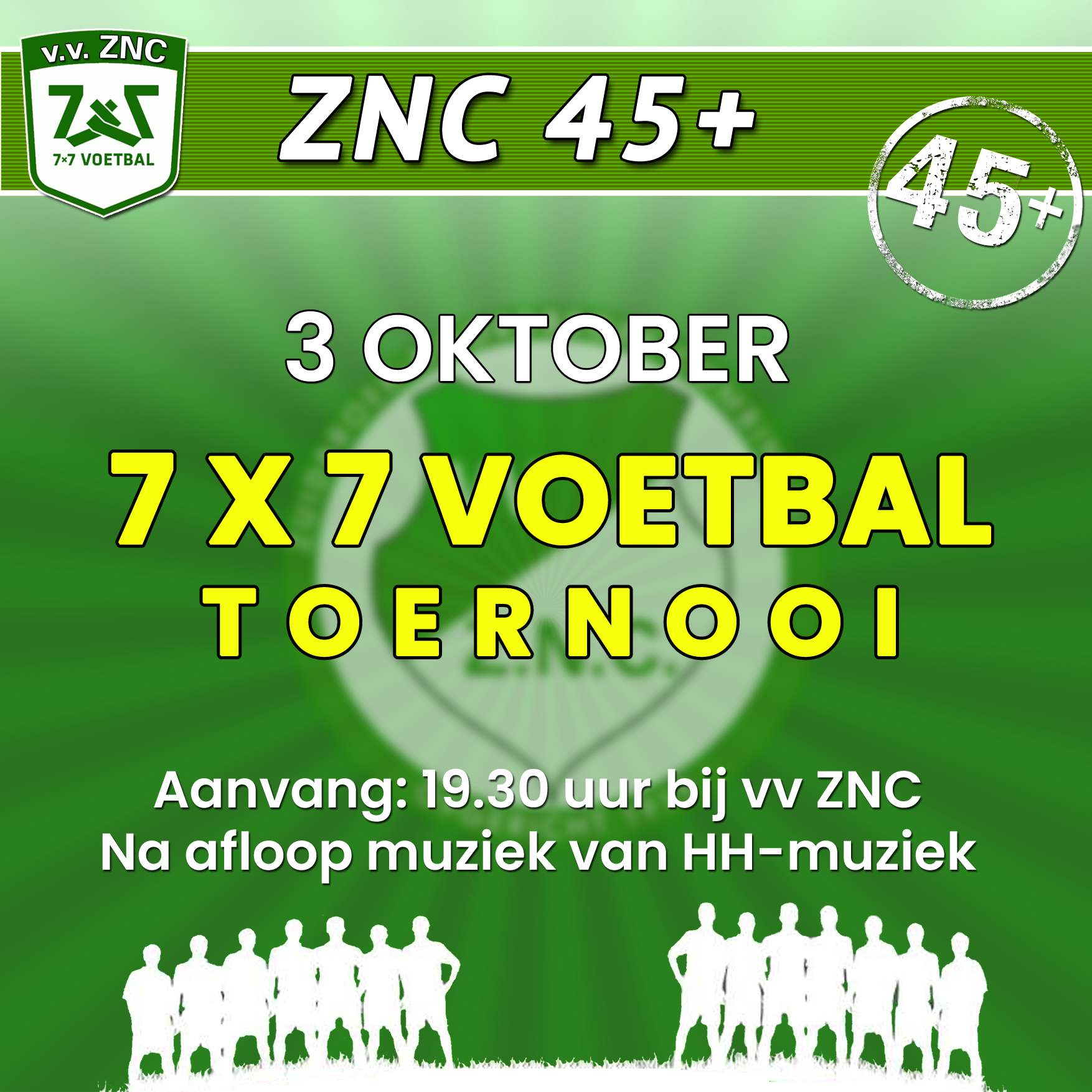 7 X 7 Toernooi (45 plus)