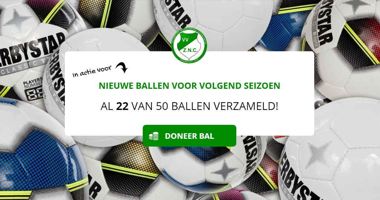 Ballenactie vv ZNC