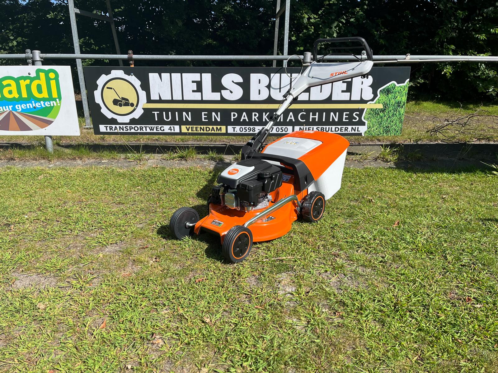 Nieuwe grasmaaier